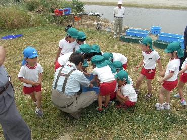 西枇杷島第二幼稚園体験学習写真