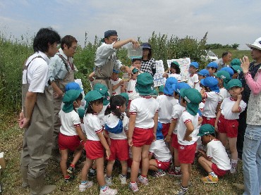 西枇杷島第二幼稚園体験学習写真