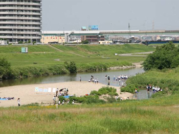 矢田川子どもの水辺全景