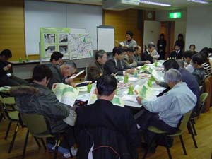 車座集会 in 多治見市（平成15年度冬） 写真1