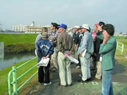 八田川合流点