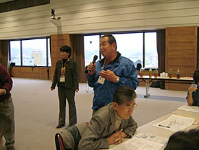 土岐川庄内川市民意見交換会の様子