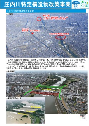 新川洗堰 施工後（写真）
