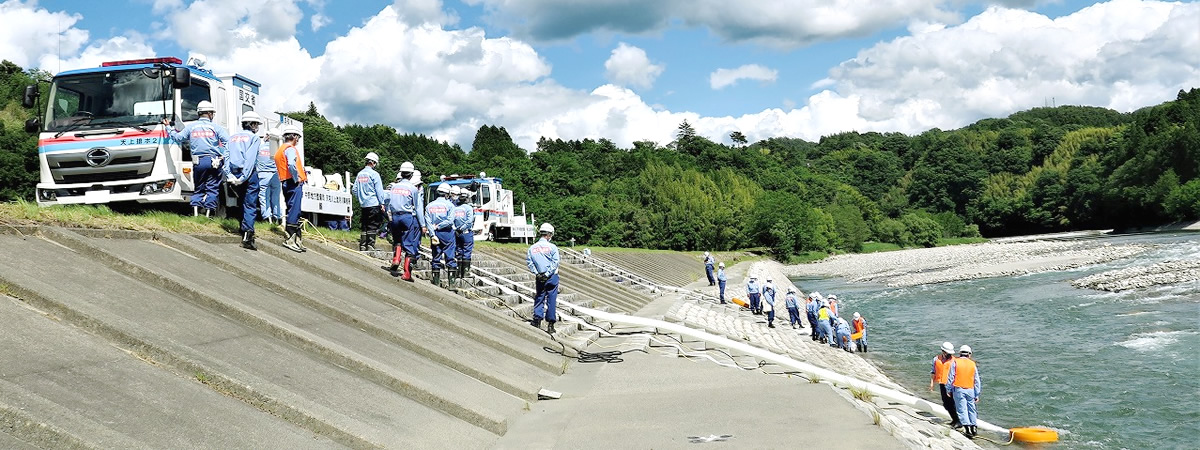 電子国土Web_水防資材等位置図 カテゴリー ヘッダーの画像