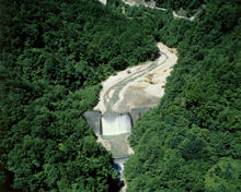 中田切第3砂防堰堤（片桐松川）