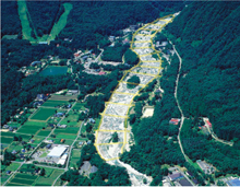 太田切床固工群（太田切川）