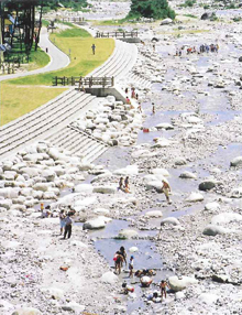 与田切床固工群