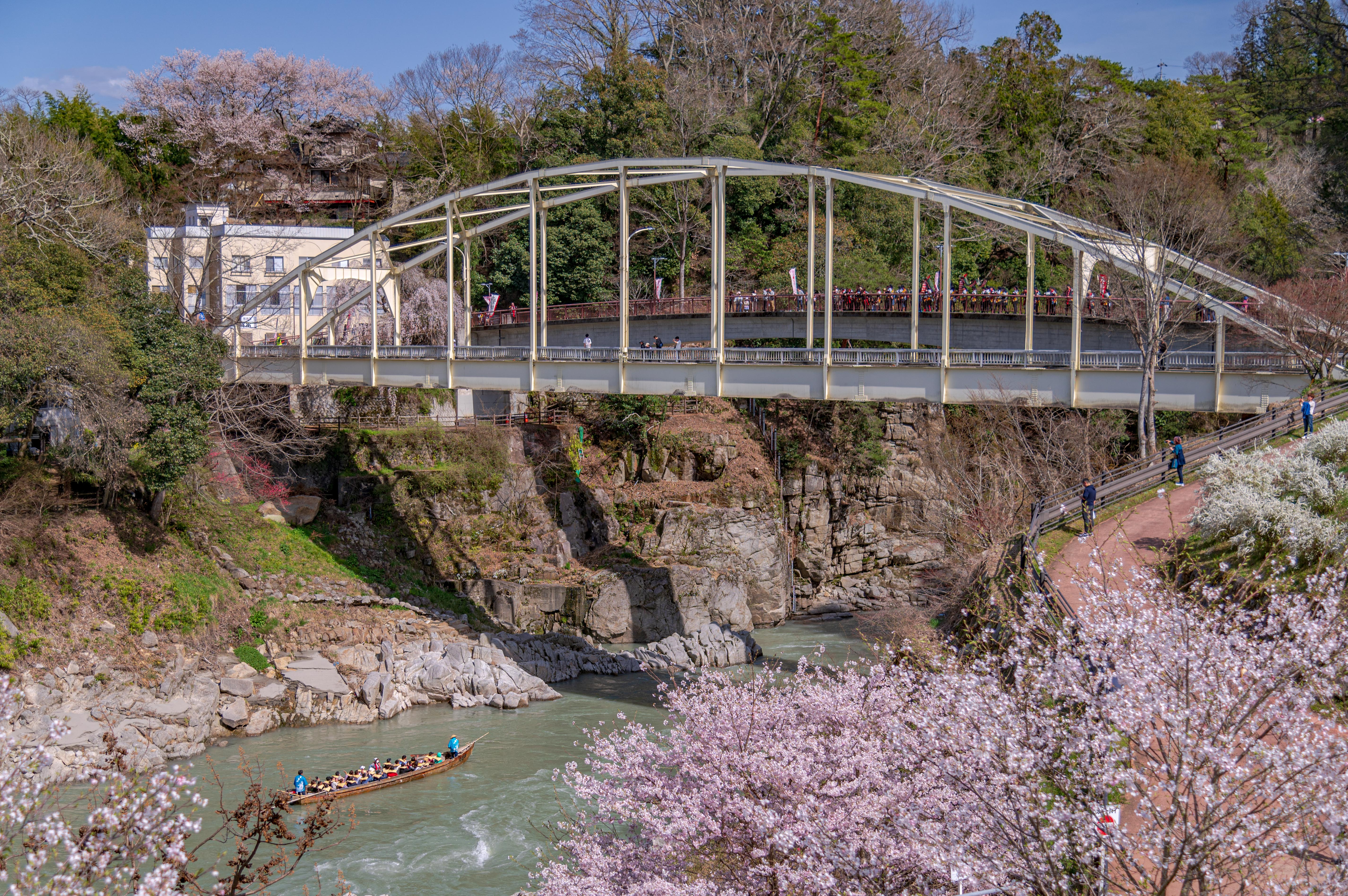 天竜峡と舟下り