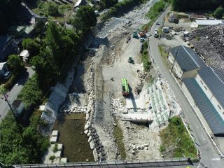 F 伊南流域治水出張所（砂防） 工事状況の画像-1