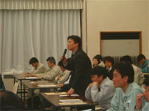 質疑応答により、議論が深まる