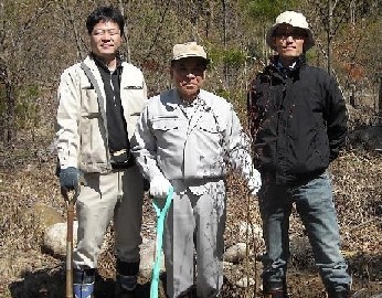 飯島町長の高坂様とともに