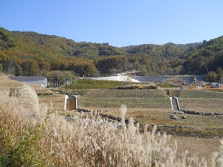 三峰川支川藤沢川の砂防