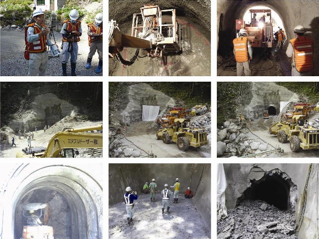 トンネル貫通