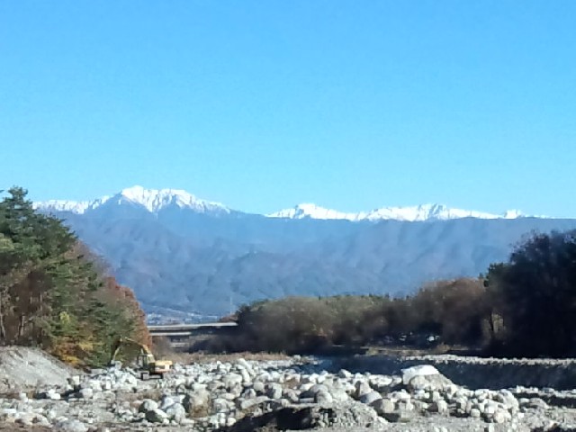 太田切川の砂防工事