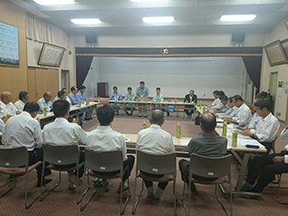 地元説明会の様子