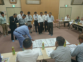 地元説明会の様子