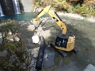 工事の様子（撮影日：１０月２０日）