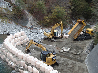 工事の様子（撮影日：１０月２７日）