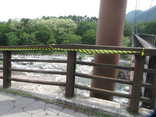 木柵の腐食箇所