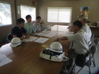 新規入場者教育体験