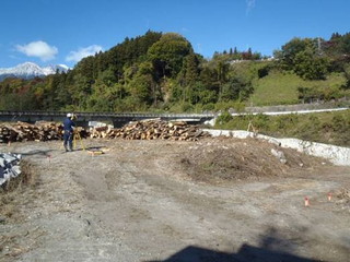 ３次元測量の様子