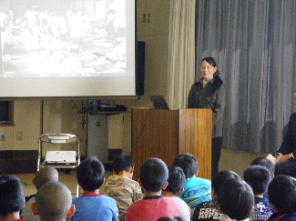 被災体験を聴く