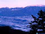 「夜明け」箕輪町萱野高原