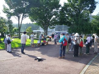 中川村文化センターで開講