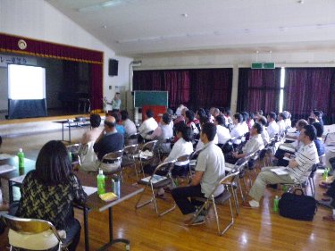 「地域防災力向上の取り組み」講演