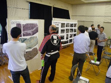 中沢地区の災害時写真の展示