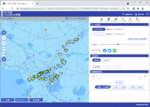 雨量の分布