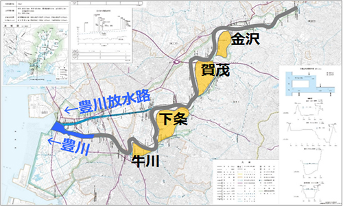 豊川霞堤地区