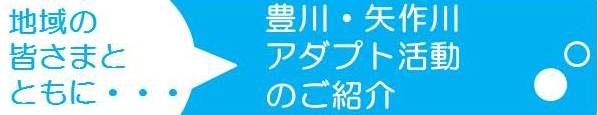豊川・矢作川アダプト制度