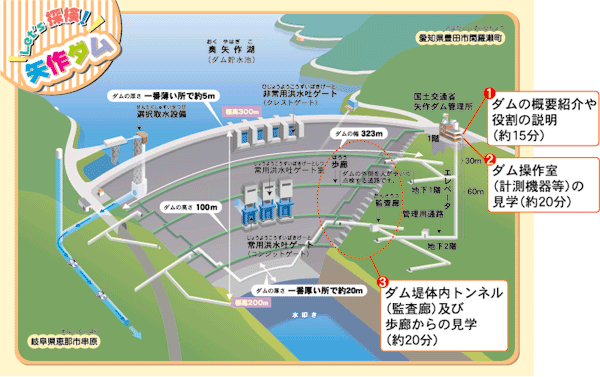 Let's探検 矢作ダム