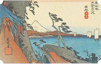 〈江戸期の東海道〉