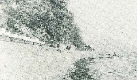 〈昭和10年代の薩埵峠〉